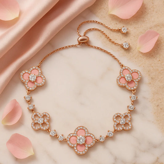 Sakura Cherry Blossom Pink Bracelet