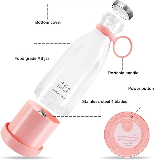 Mini Juicers Portable Electric Juicer Blender USB Fruit Mixers Fruit Food Milkshake Multifunction Juicer